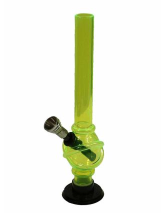 Bong - akryl, malý, žlto-zelený