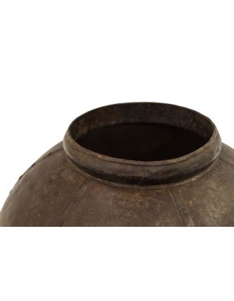 Starožitná kovová nádoba na vodu, 48x48x33cm