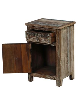 Nočný stolík z mangového dreva, 50x40x75cm