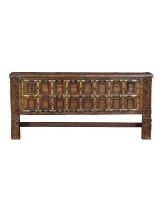 Konzolový stolík z teakového dreva, 190x42x87cm
